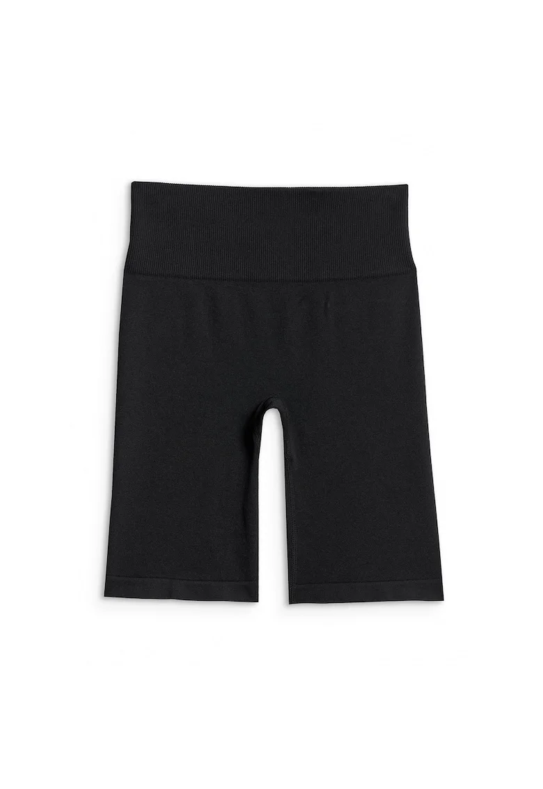 Pantaloni scurti sport dama,  fara cusaturi, uscare rapida, negru