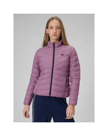 Jacheta sport dama,  geaca puf, hidrofoba, mov,