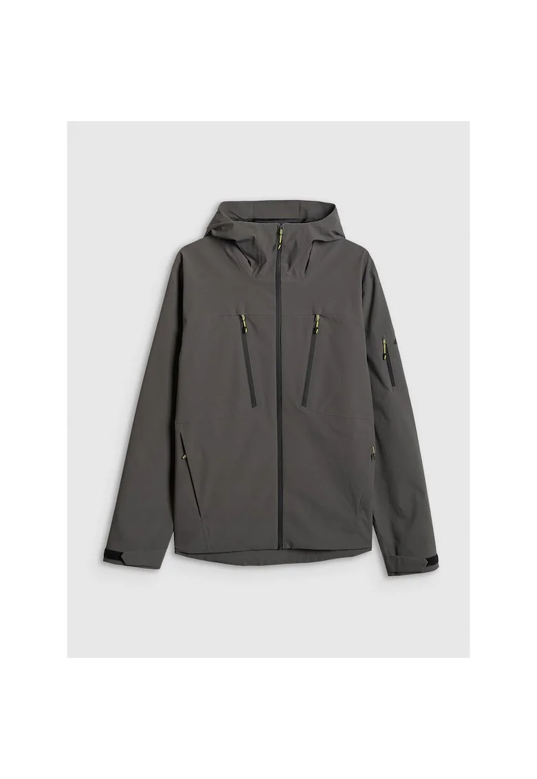 Jacheta sport barbati  impermeabila, gri, membrana NeoDry