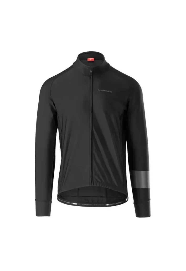 Jacheta ciclism gravel, Negru