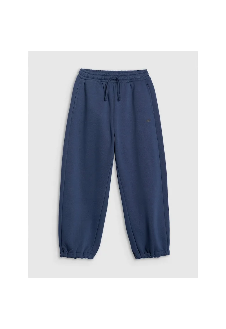 Pantaloni sport baieti  bumbac, albastri