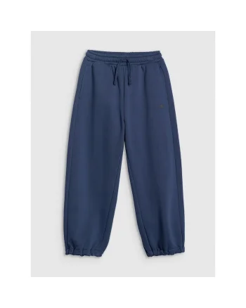 Pantaloni sport baieti  bumbac, albastri