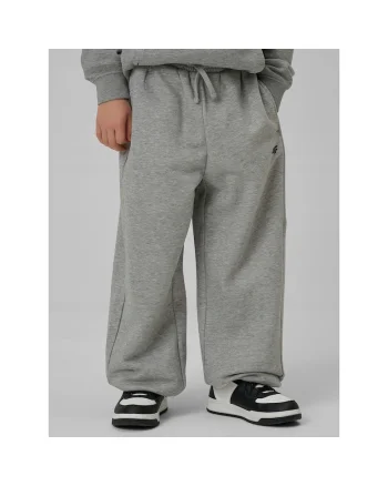 Pantaloni sport pentru baieti  bumbac, gri