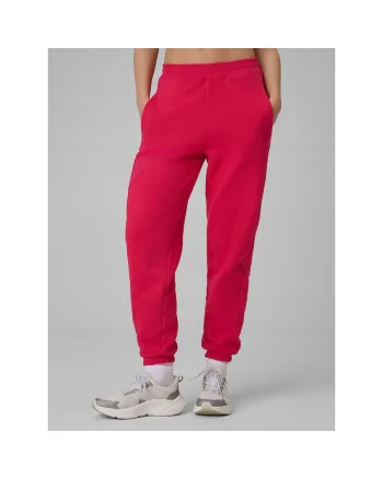 Pantaloni sport dama,  trening, bumbac, rosu