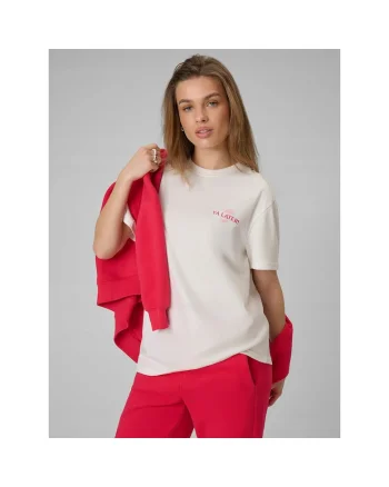 Tricou sport dama  bej, bumbac,
