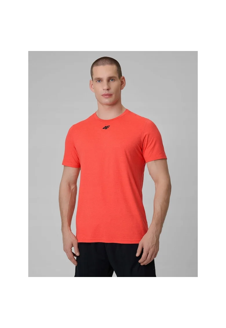 Tricou sport barbati  uscare rapida, sintetic, rosu