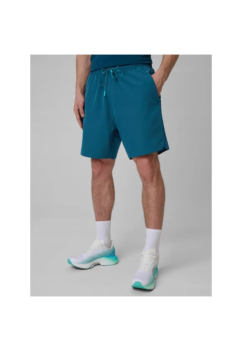 Pantaloni scurti sport barbati  poliester, turcoaz