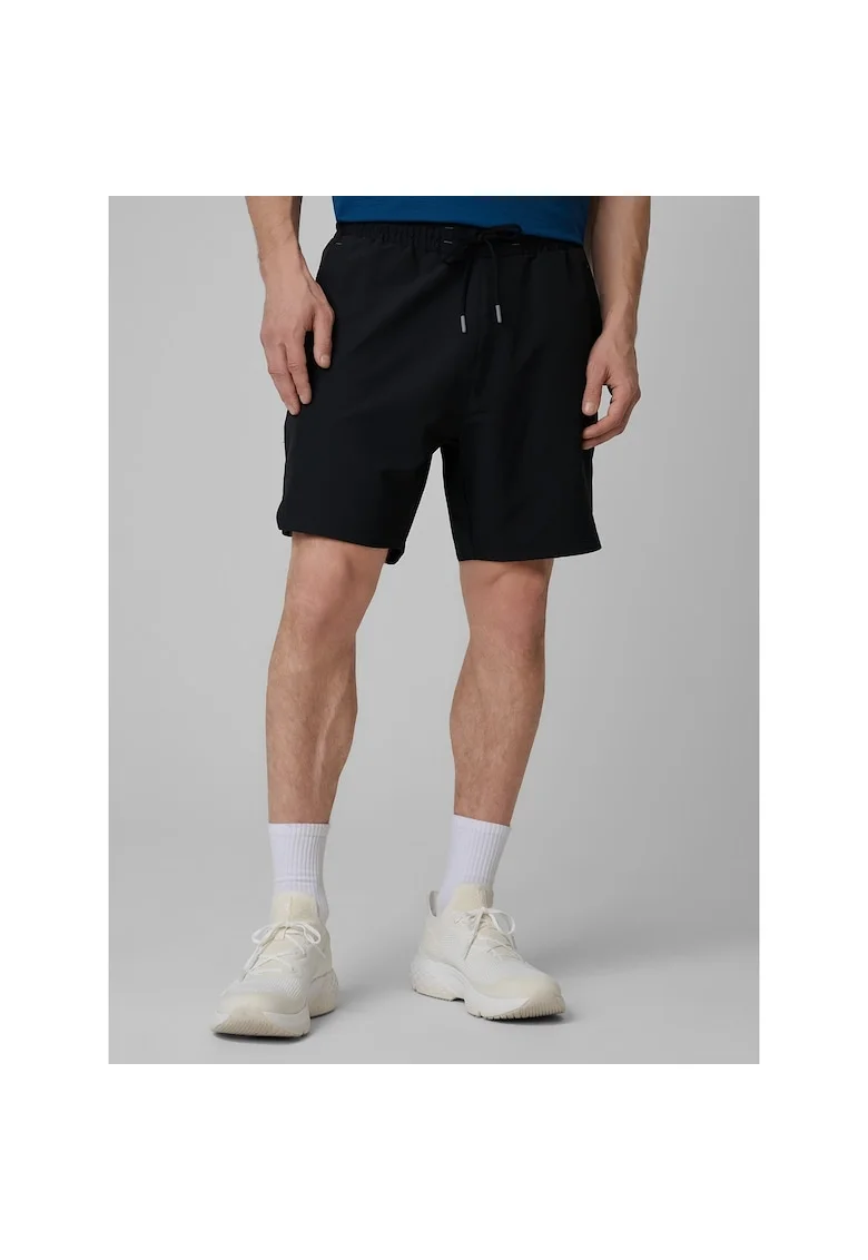 Pantaloni scurti sport barbati,  poliester, negru