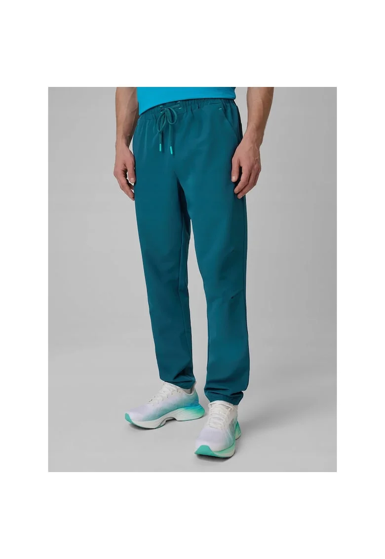 Pantaloni sport barbati  poliester, albastri