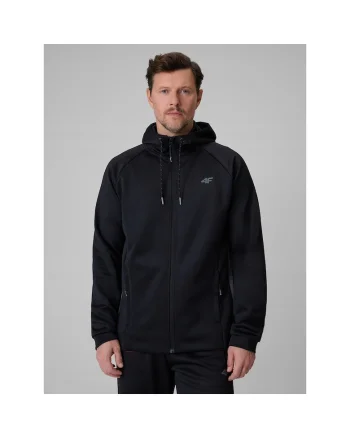 Hanorac sport barbati,  negru, uscare rapida