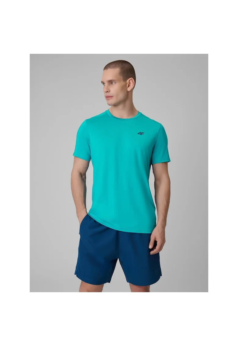 Tricou sport barbati  uscare rapida, turcoaz