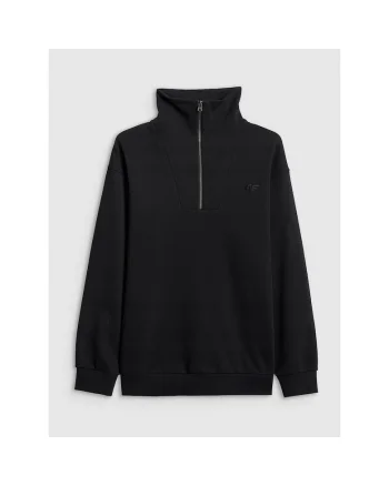 Hanorac sport barbati  negru, material mai gros, bumbac