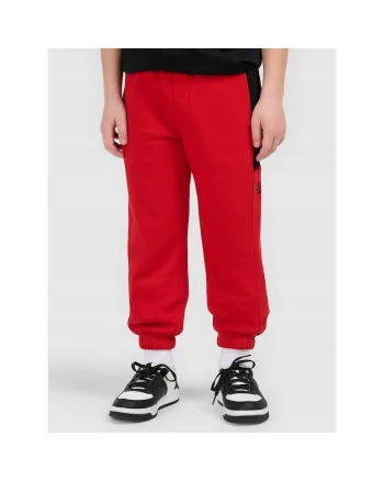 Pantaloni sport baieti,  rosii