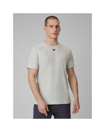 Tricou sport barbati  uscare rapida, sintetic, alb