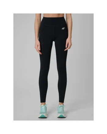 Colanti de antrenament,  slim, uscare rapida, negru, pentru femei
