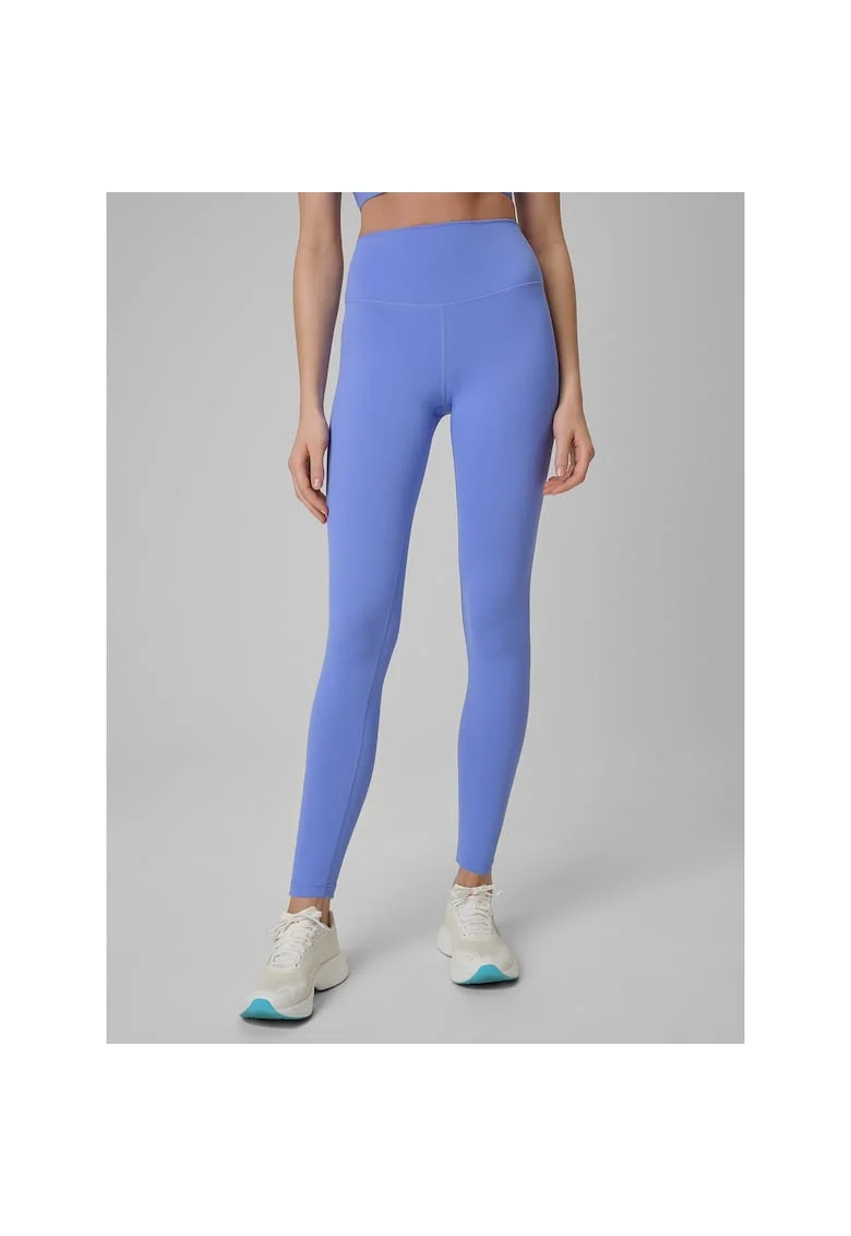 Pantaloni sport dama,  colanti slim, uscare rapida, albastri