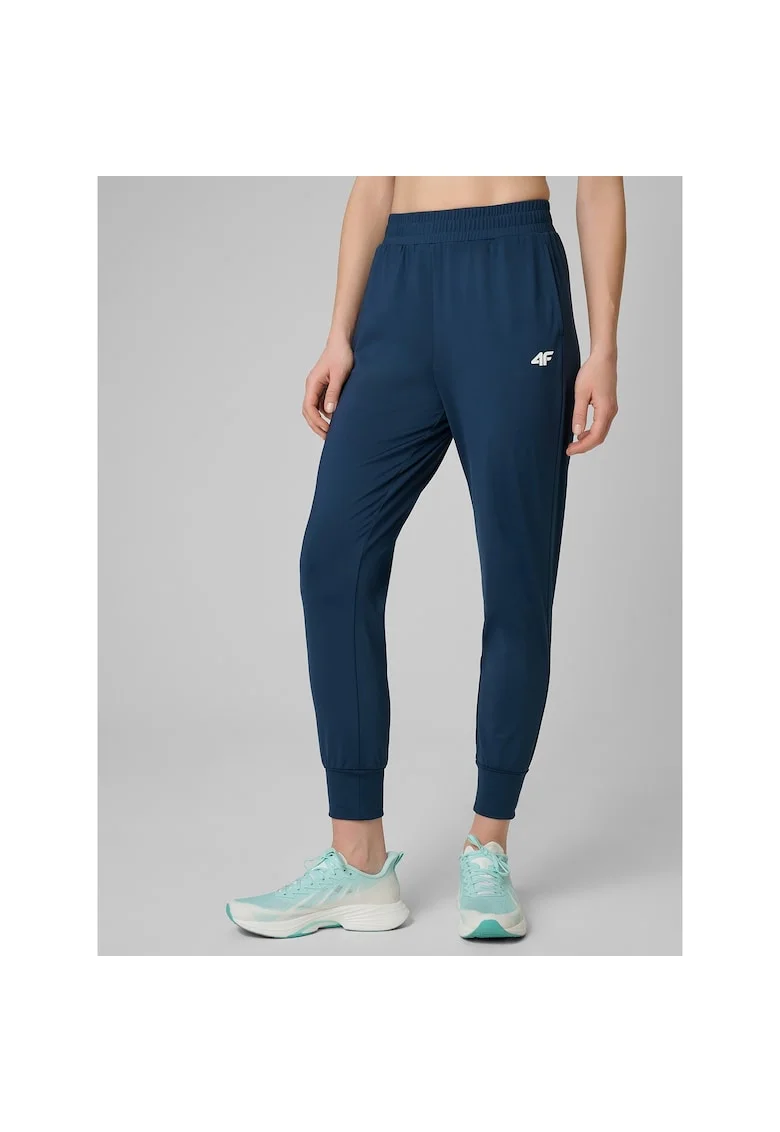 Pantaloni sport dama,  turcoaz, uscare rapida