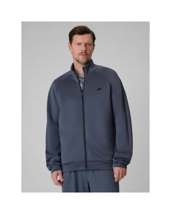Hanorac sport barbati  gri, uscare rapida, 4F Dry