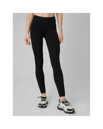 Pantaloni sport dama,  colanti de antrenament, slim, negru, efect push-up,