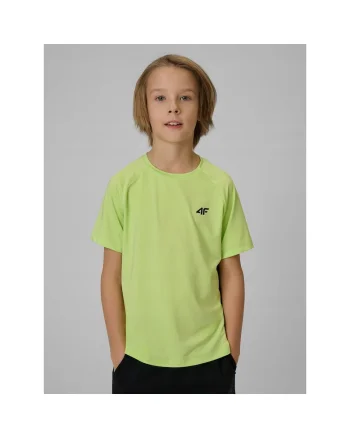 Tricou sport baieti  verde, uscare rapida, material respirabil