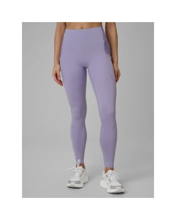 Pantaloni sport dama,  colanti slim, uscare rapida, violet, pentru fitness