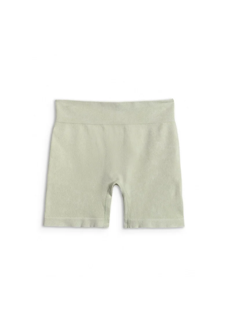 Pantaloni sport dama,  colanti scurti, tehnologie 4F Dry, verde
