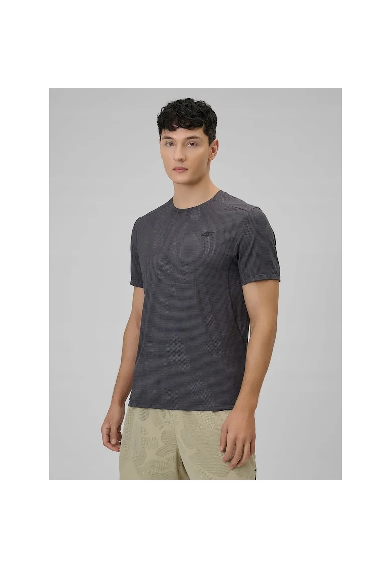 Tricou sport barbati  uscare rapida, gri