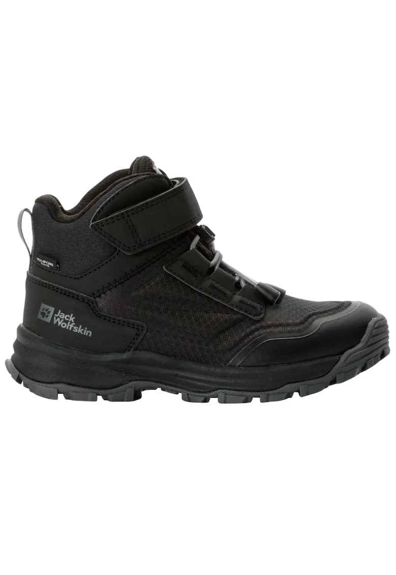 Ghete trekking copii  Cyrox Texapore Mid FW 2024, Negru