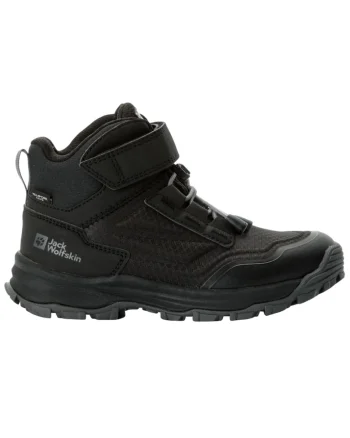 Ghete trekking copii  Cyrox Texapore Mid FW 2024, Negru