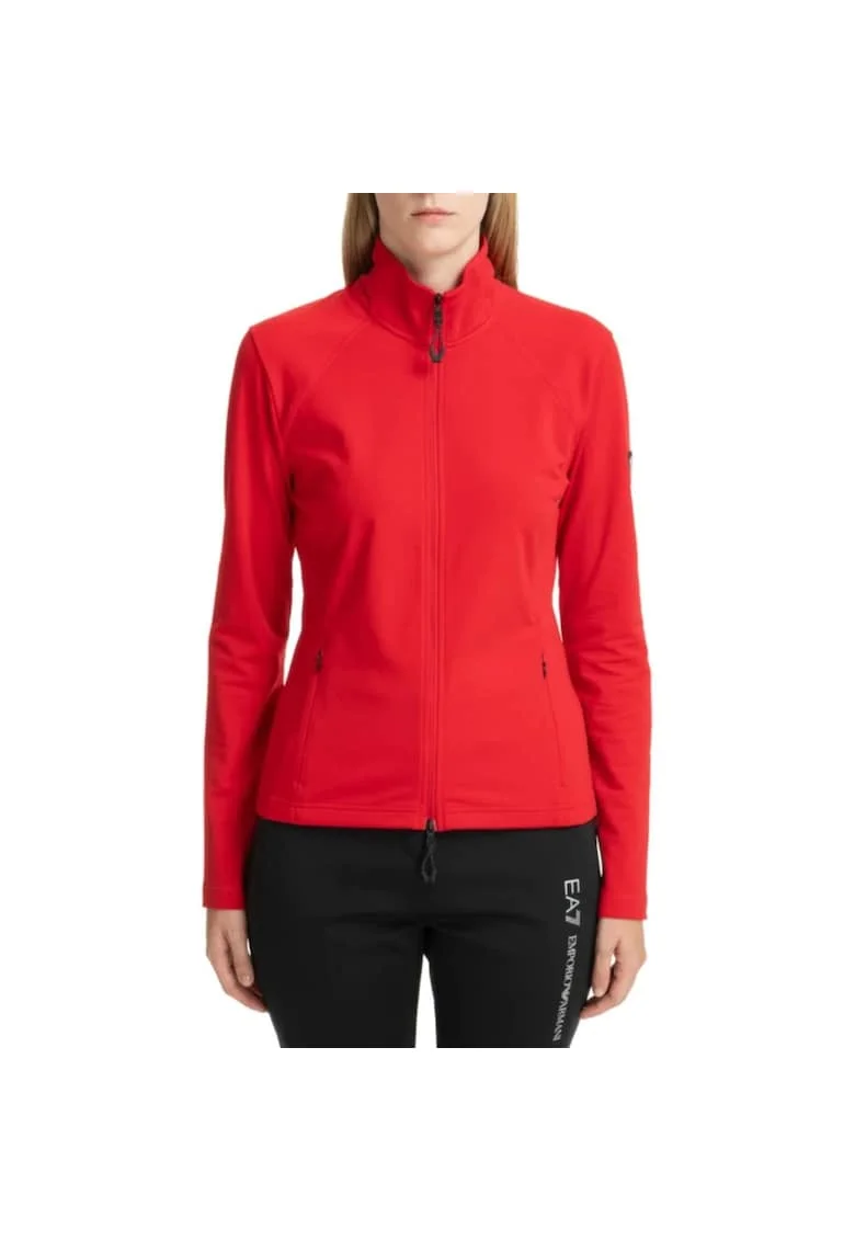Fleece dama EA7, Rosu