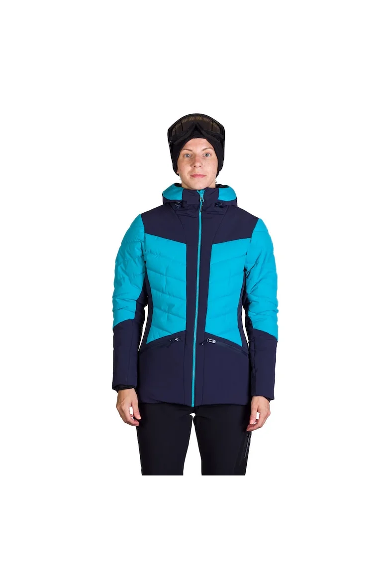 Geaca dama de schi alpin cu izolatie 10K/10K Joselyn, Albastru/Bleumarin