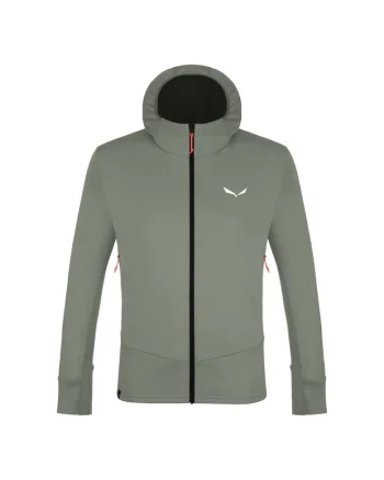 Fleece trekking barbati  Puez Polarlite HD, Verde deschis