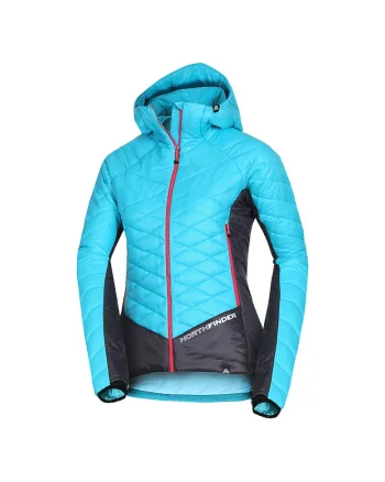 Jacheta dama softshell 10K/10K cu izolatie Primaloft®GOLD Active Opalena 1, Blue Black