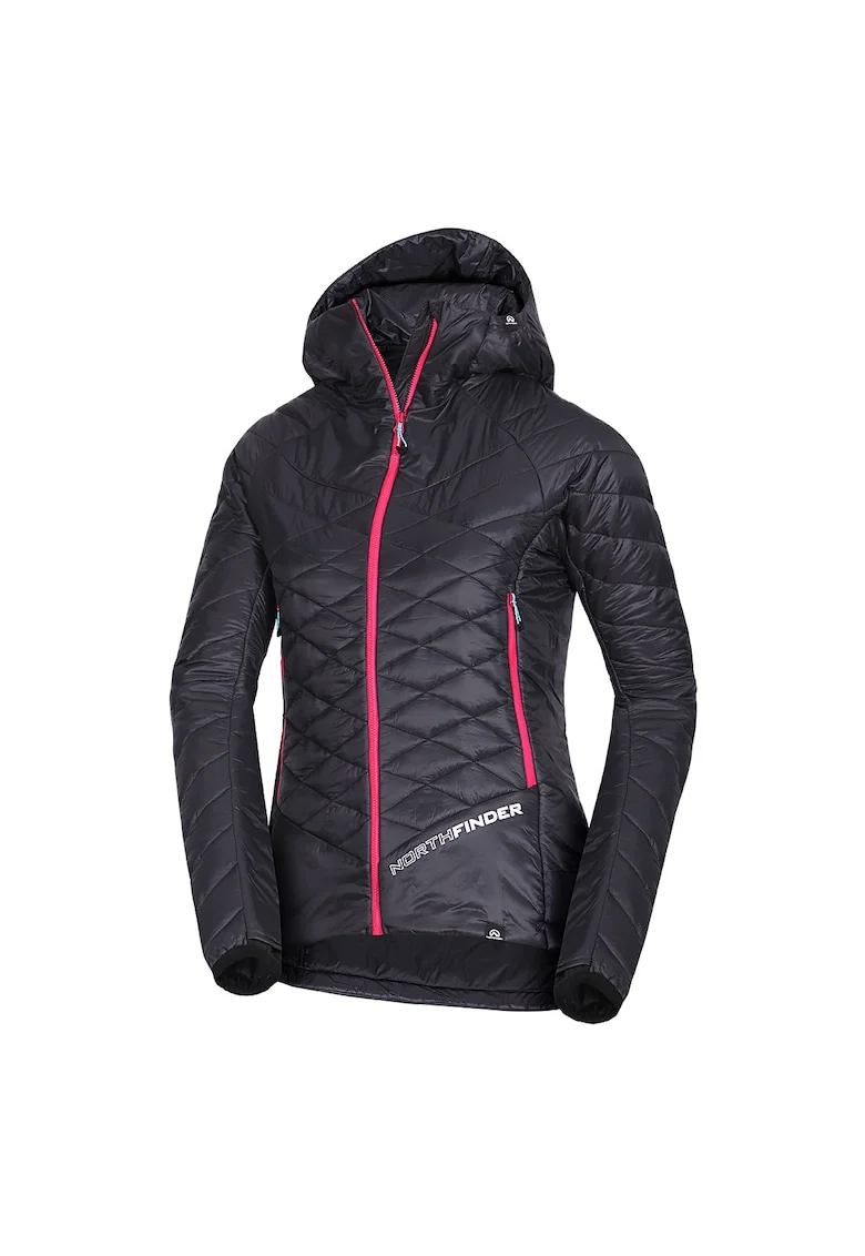 Jacheta dama softshell 10K/10K cu izolatie Primaloft®GOLD Active Opalena 1, Negru