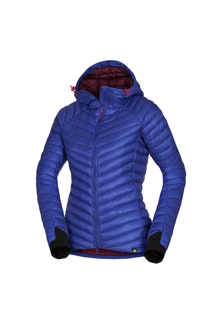 Jacheta dama trekking cu izolatie Primaloft® InsulationDown Blend Beskydy, Bleumarin