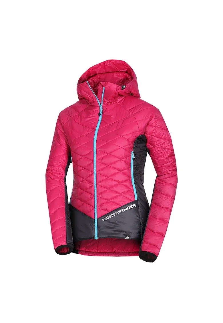 Jacheta dama softshell 10K/10K cu izolatie Primaloft®GOLD Active Opalena 1, Cherry