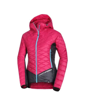 Jacheta dama softshell 10K/10K cu izolatie Primaloft®GOLD Active Opalena 1, Cherry