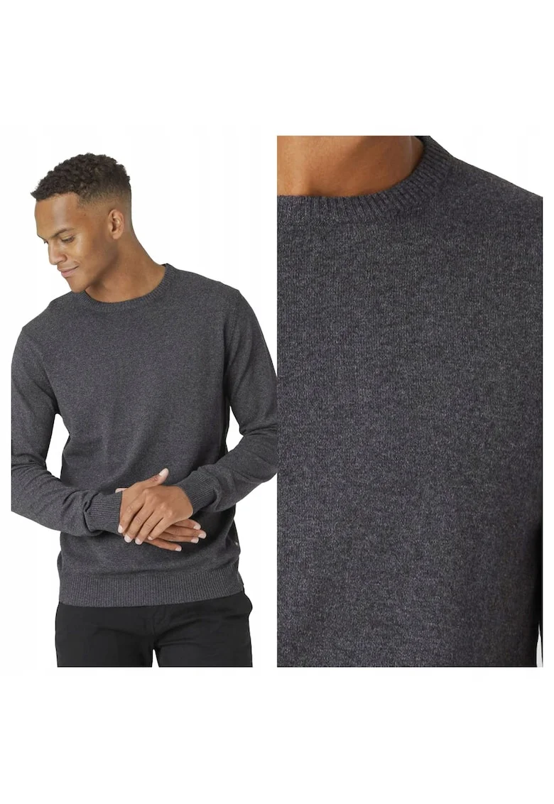 Pulover Barbati  Dustin Regular Fit, Gri inchis