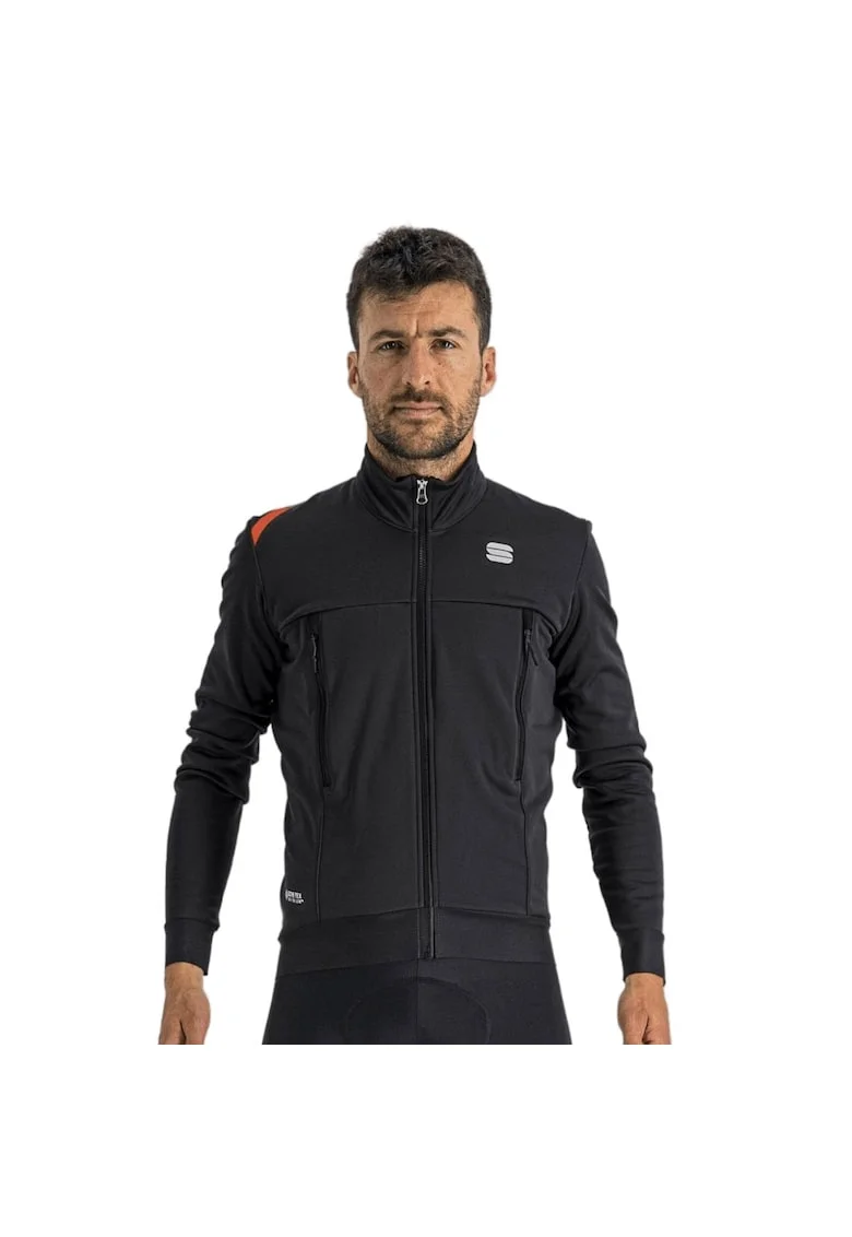 Jacheta ciclism barbati  Fiandre Warm, Negru