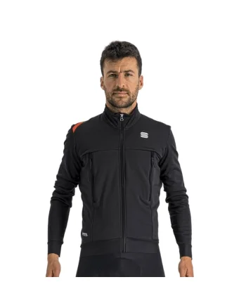 Jacheta ciclism barbati  Fiandre Warm, Negru