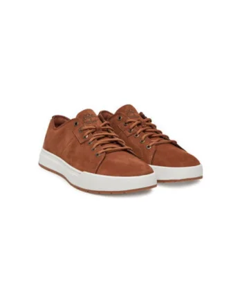 Pantofi sport barbati, TB0A6A2DEM71,  Piele naturala, Maro
