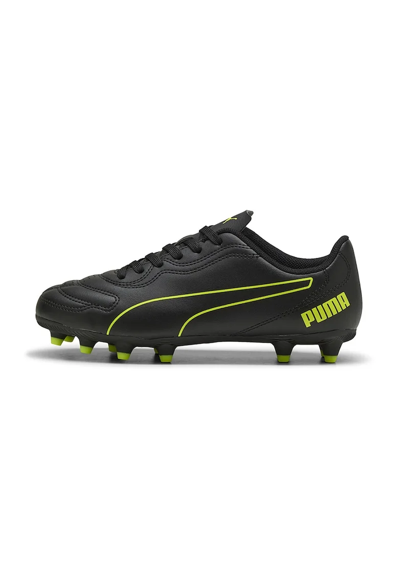 Pantofi sport CLASSICO pentru fotbal, Negru/Verde lime