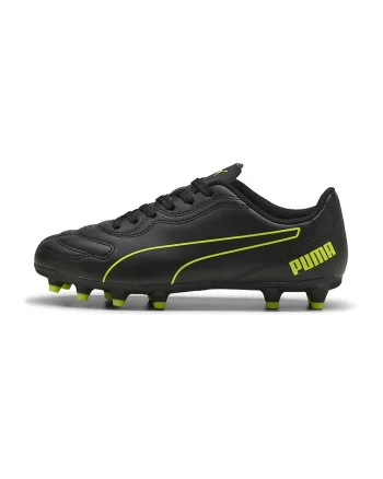 Pantofi sport CLASSICO pentru fotbal, Negru/Verde lime