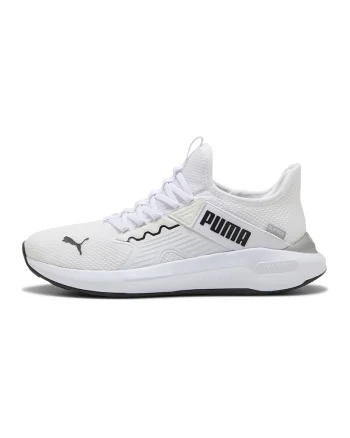 Pantofi Softride Enzo 5 de plasa cu imprimeu logo pentru alergare, Negru/Alb murdar