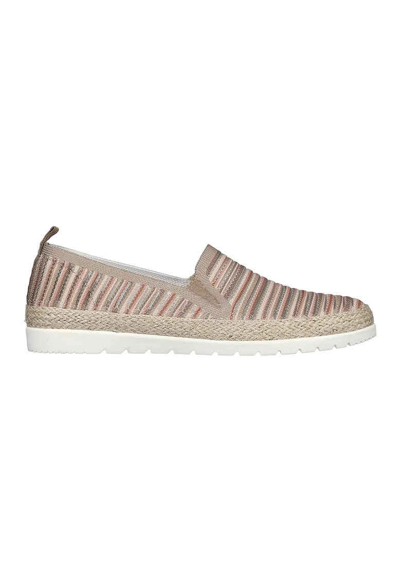 Espadrile cu dungi Flexpadrille 3.0, Maro taupe