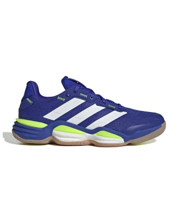 Pantofi Stabil 16 din plasa cu garnituri sintetice, Alb/Albastru royal/Verde lime