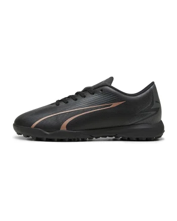 Pantofi de piele ecologica pentru fotbal Ultra Play, Negru/Gri antracit