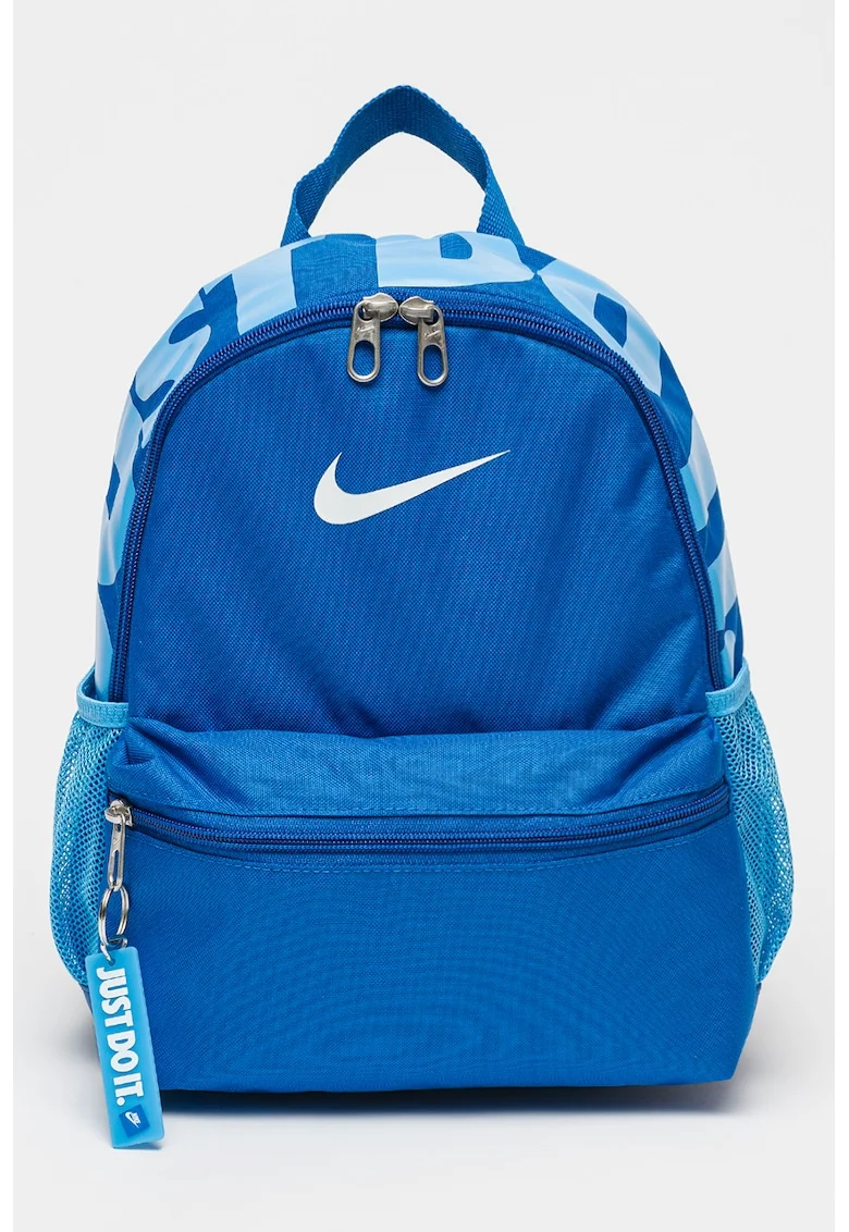 Rucsac cu imprimeu logo Brasilia - 11L, Alb/Albastru royal