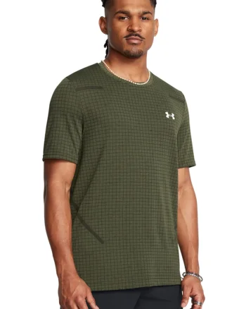 Tricou cu imprimeu logo, pentru fitness Vanish, Verde aquamarin