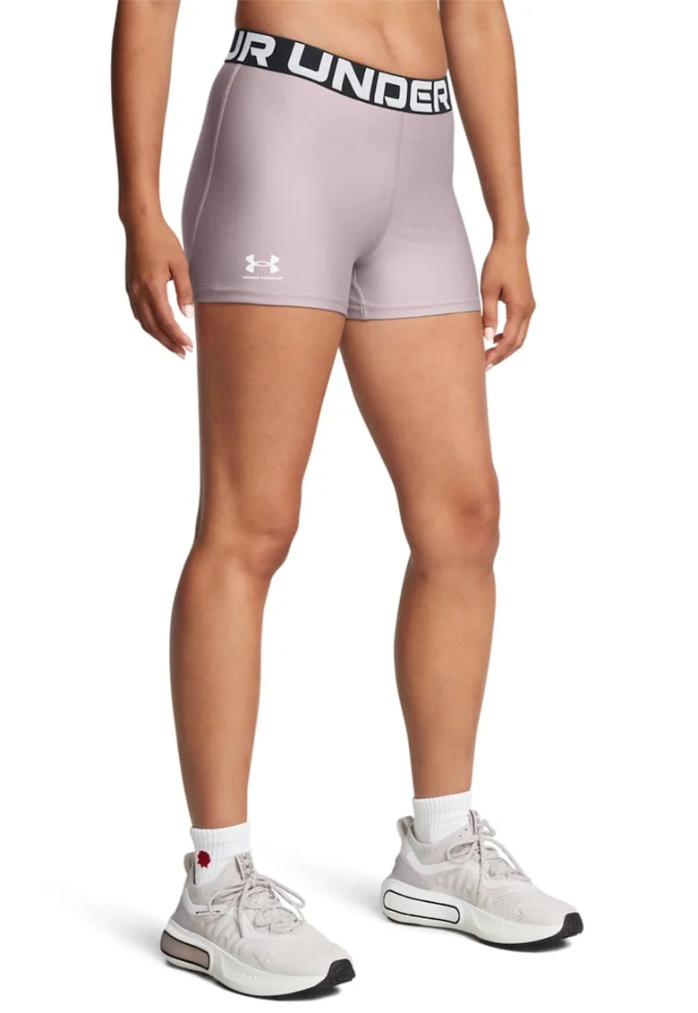 Colanti scurti pentru fitness Authentics, Roz prafuit